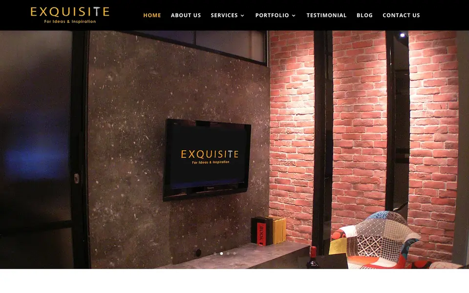 Exquisite Renovation Works website homepage, 4 Oct 2026