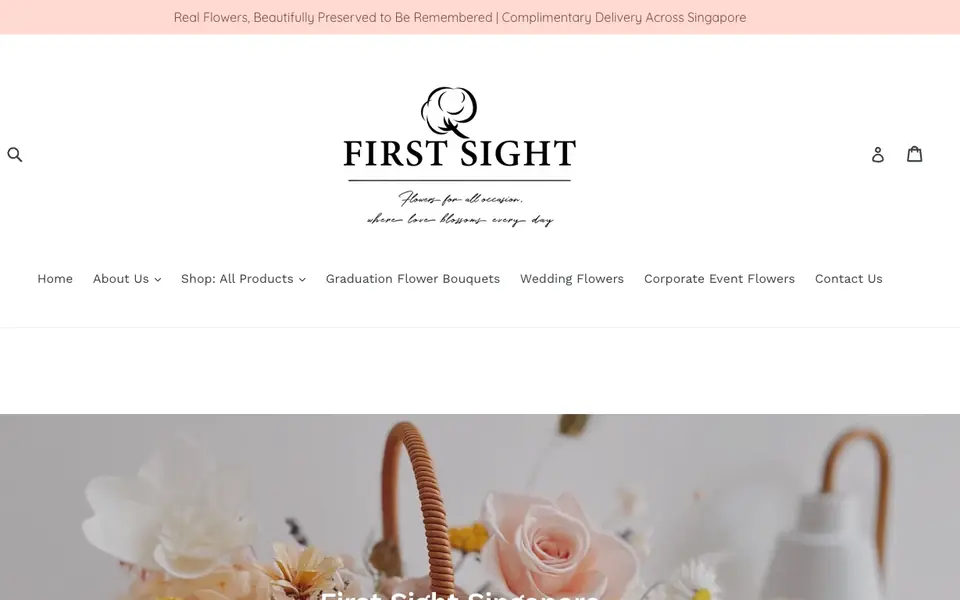 First Sight Singapore website homepage, 4 Oct 2026