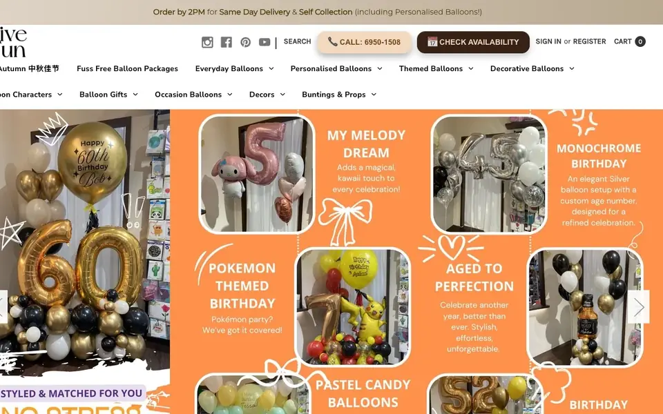 Give Fun website homepage, 4 Oct 2026