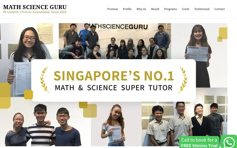 Math Science Guru website homepage, 4 Oct 2026