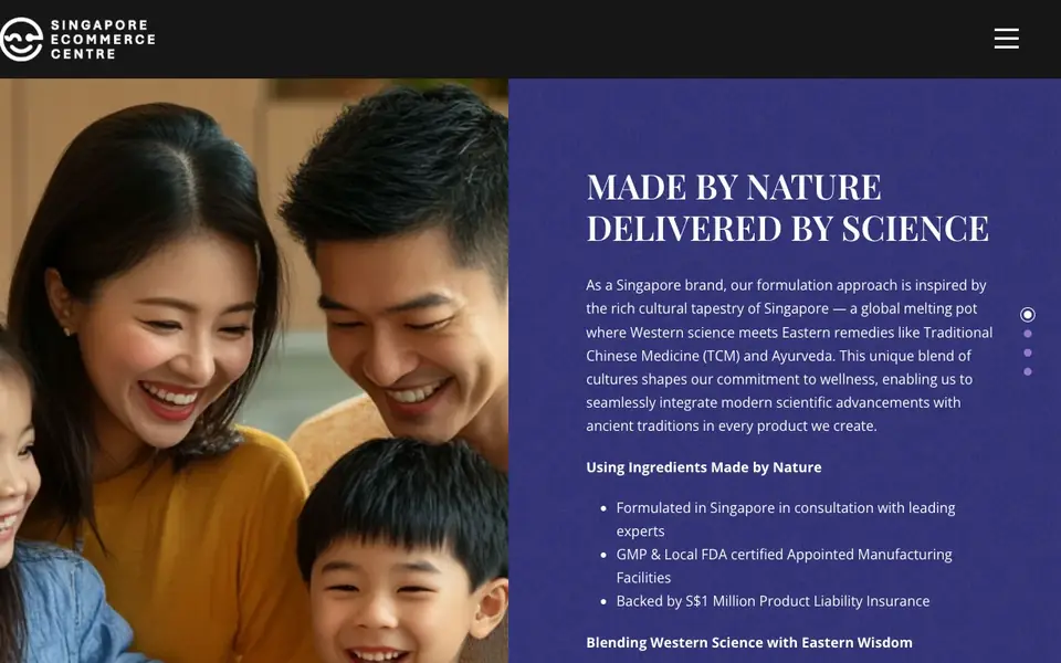 Singapore Ecommerce Centre website homepage, 4 Oct 2026