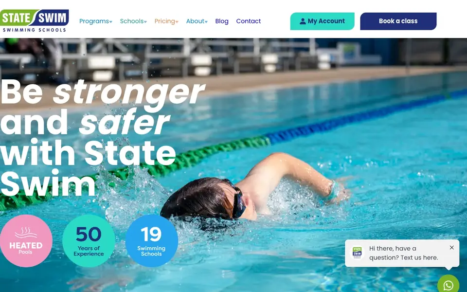 State Swim Suntec City website homepage, 4 Oct 2026